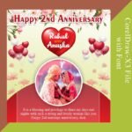 Wedding Anniversary Banner Design