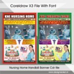 Nursing Home Handbill Banner CDR file