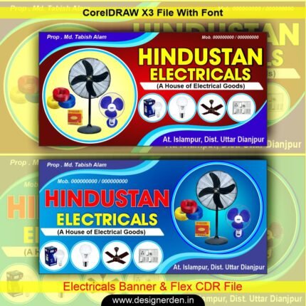 Electricals Banner & Flex CDR File