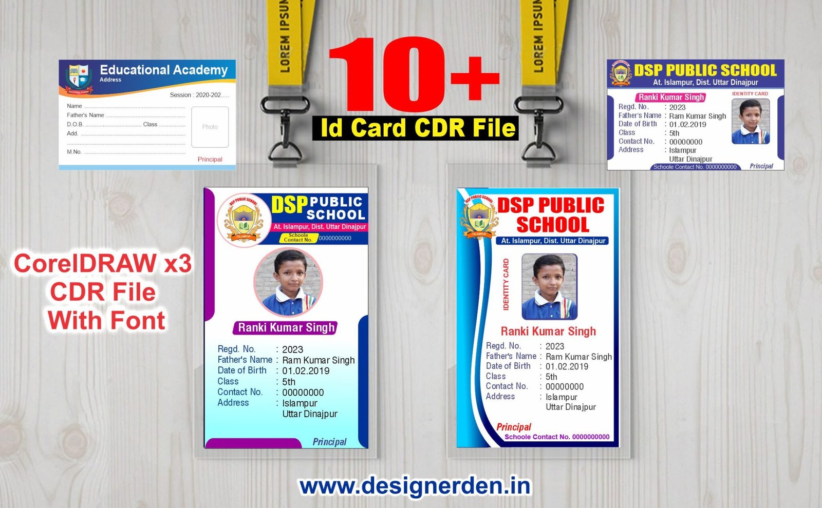 SCHOOL POSTER And HEND BILL DESIGN CDR FILE - Designerden.in