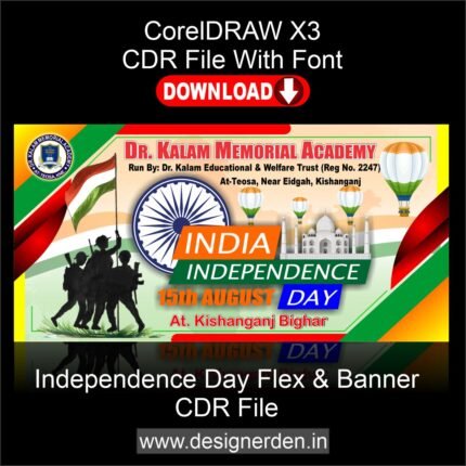 Independence Day Flex & Banner CDR File