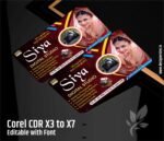 Photo Studio visiting card design.