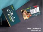 Beauty Parlour Visiting Card CDR File
