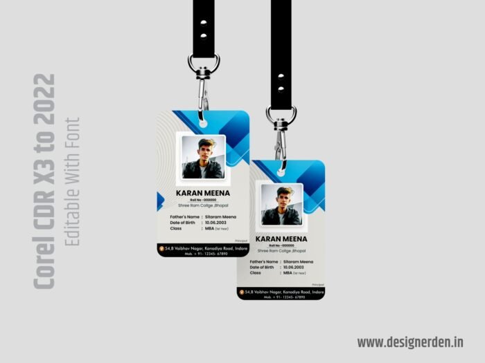 Collage Id card Design - Identity Card Template