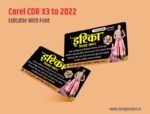 Ladies Silai Center Business Card - Ladies Tailor CDR File