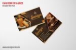 Tea Shop Visiting Card Design CDR File