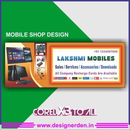 Mobile Shop Flex Banner Design