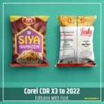 Namkeen Packaging Design CDR File