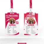 School and Collage ID Card Design Cdr File