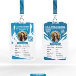School Id Card Design Cdr File