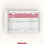 Mobile Phone Shop Invoice Book Design