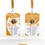 Student ID Card Design - Editable Identity Card (Cdr File)