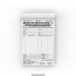 Jewellery Shop Tax INVOICE Book