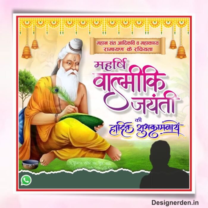 Valmiki Jayanti Social Media Poster