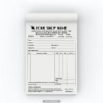 Bill Book Design Template