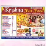 Fast Food Flex and Banner Design CDR File