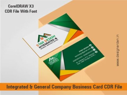 General Company Business Card CDR File