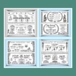 Packages of Hindu Wedding Card Matter Design CDR File - Image 2