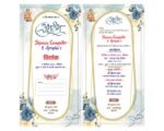 Shop Opening Invitation Card Design CDR File