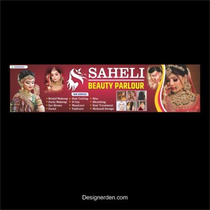 Beauty Parlour Flex Banner