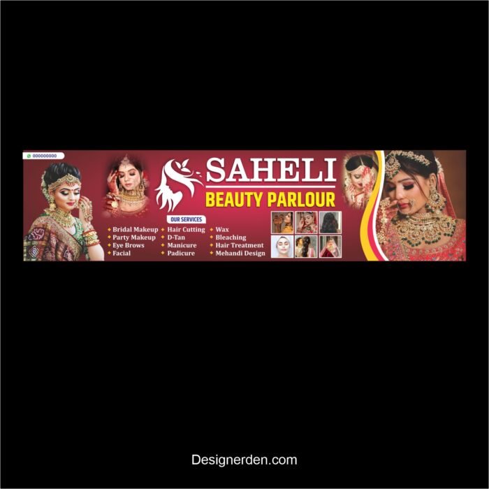 Beauty Parlour Flex Banner
