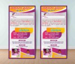 Namkaran Invitation Card - Naming Ceremony Invitation in Hindi CDR File