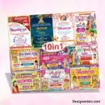 Bhagwat Katha Package of Card and Banner Design CDR File