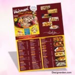 Restaurant Menu Card Design CDR File