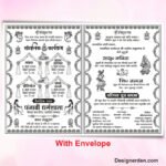 Hindu Wedding Card Design CDR File