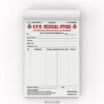 Medical Store INVOICE Bill Book Design CDR File