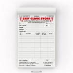 Doctor Bill Book - Medical Store INVOICE Bill Book Design CDR File