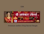 Jewellery Shop Banner Design CDR File