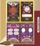 Elegant Multicolour Wedding Card Design CDR File