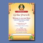 Grih Pravesh Invitation Card