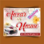 car poster design for muslim shadi