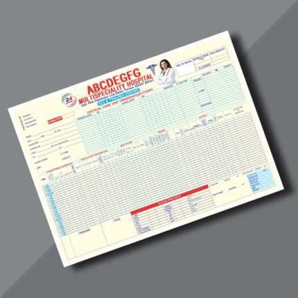 ICU Treatment Chart - Doctor Chart only for CorelDraw users CDR File [Ver-X3+]