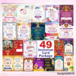 49 Invitation Card Package Design cdr file