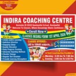 INDIRA COACHING CENTRE BANNER DESIGN CDR FILE